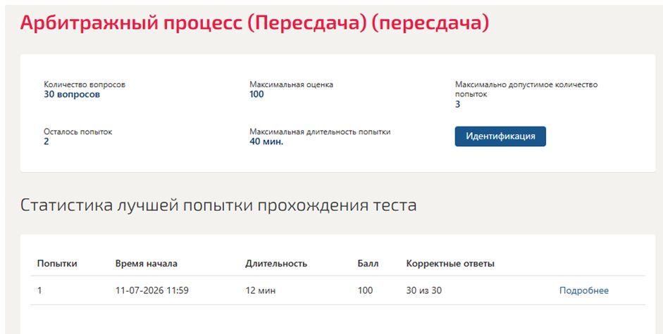 Арбитражный процесс – 6 семестр, Синергия