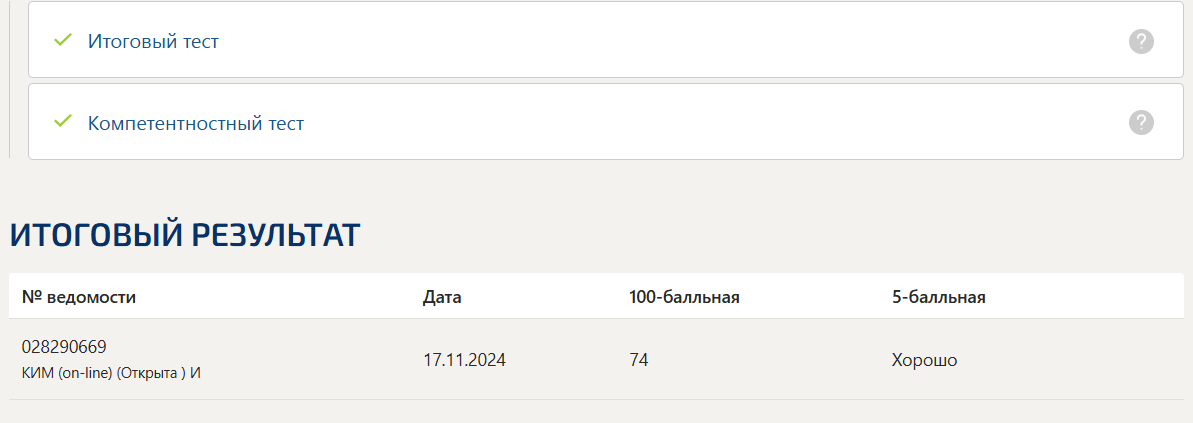ЭКОНОМЕТРИКА ТЕСТЫ 1-6 ИТОГОВЫЙ И КОМПЕТЕНТНОСТНЫЙ ТЕСТ СИНЕРГИЯ 6 СЕМЕСТР