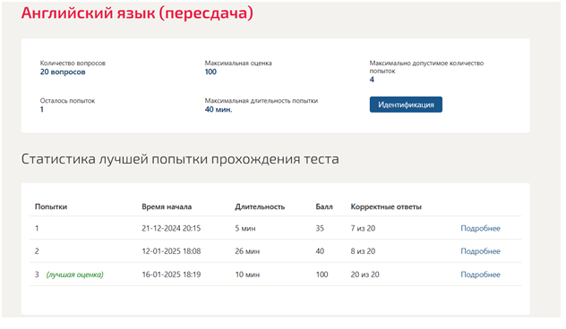Английский язык (пересдача). 5 семестр. Синергия