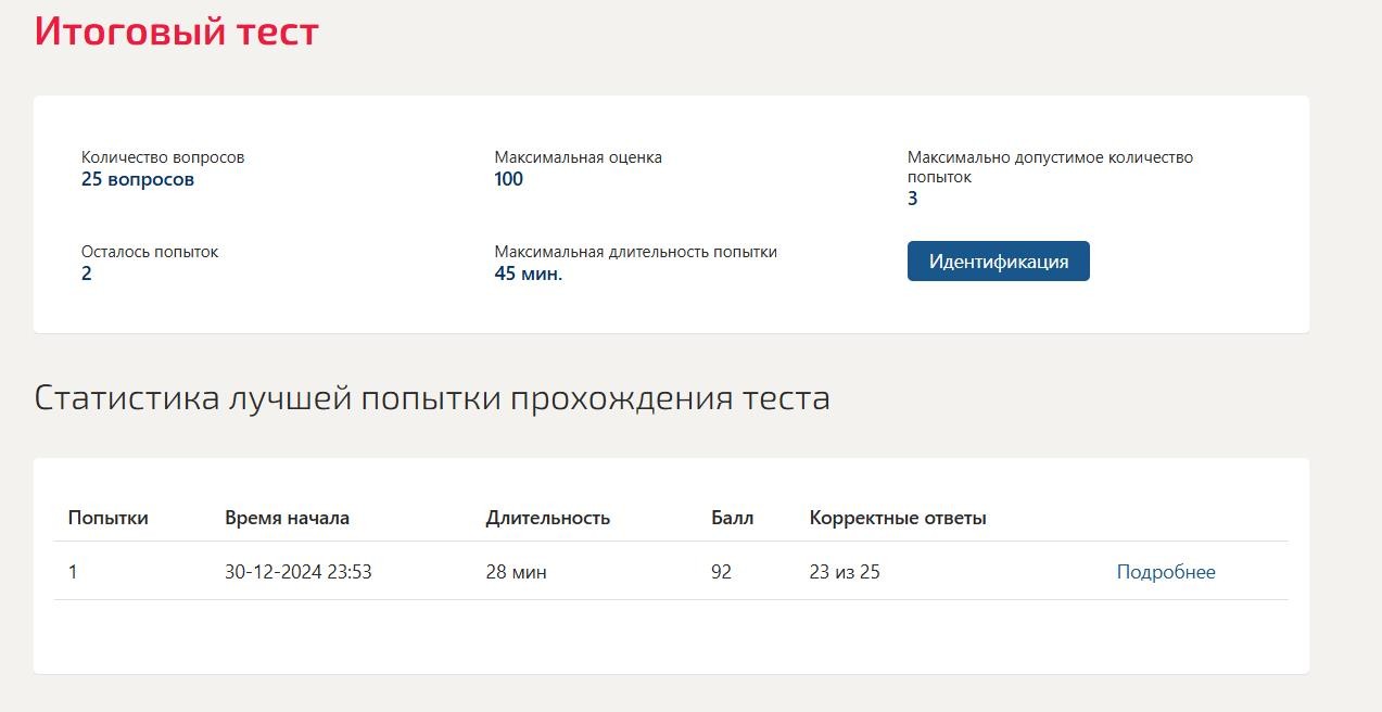 Прикладная статистика –итоговый тест