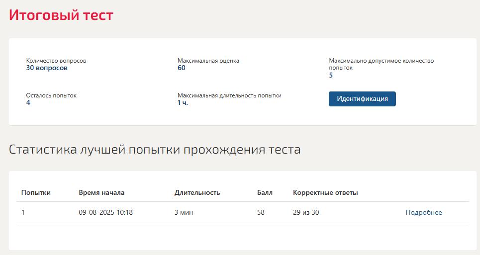 Программирование на языке python- тест Синергия | 