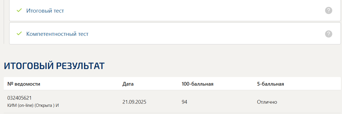 История государства и права зарубежных стран тест 1-2 итоговый и компетентностный тест Синергия 1 семестр