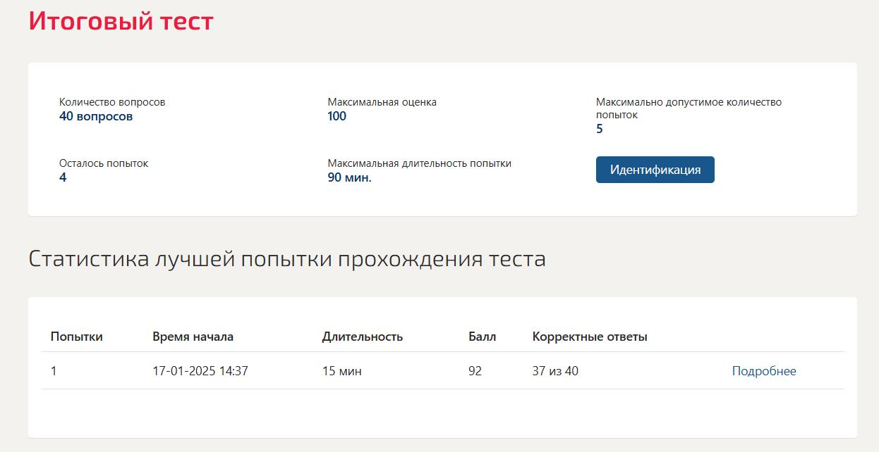 Организация психологической службы- Итоговый тест 3 семестр Синергия