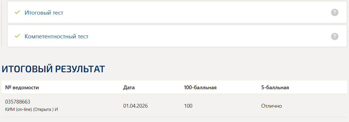Юридическая техника тест 1-6 итоговый и компетентностный тест Синергия 7 семестр