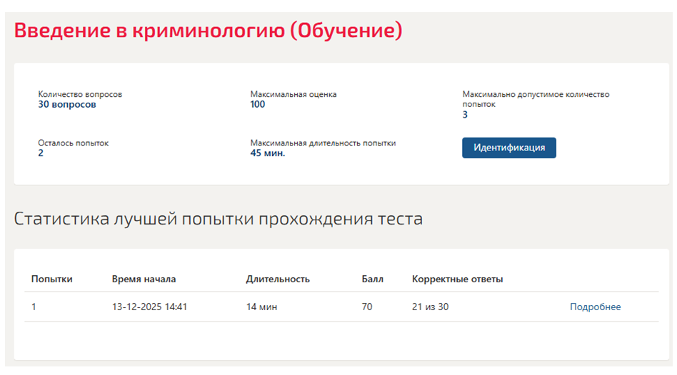 Введение в криминологию – 5 семестр, Синергия