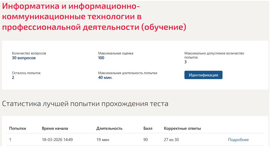 Информационно-коммуникационные технологии для профессиональной деятельности – 3 семестр. Синергия 