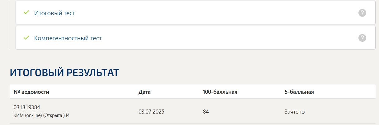 Обжалование судебных актов- тест Синергия 