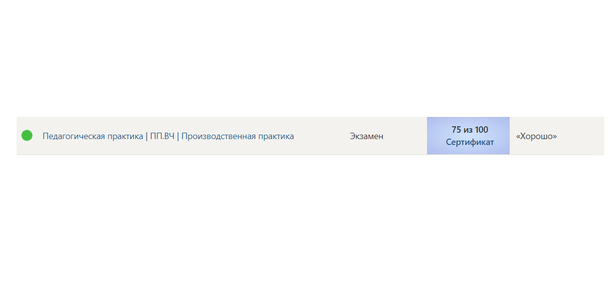 Синергия. Педагогическая практика ПП.ВЧ Производственная практика – 3 семестр – v.2 — часть 1
