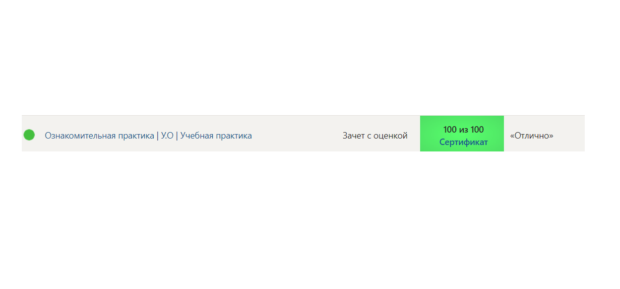 Синергия. Ознакомительная практика У.О Учебная практика 1 семестр — часть 3