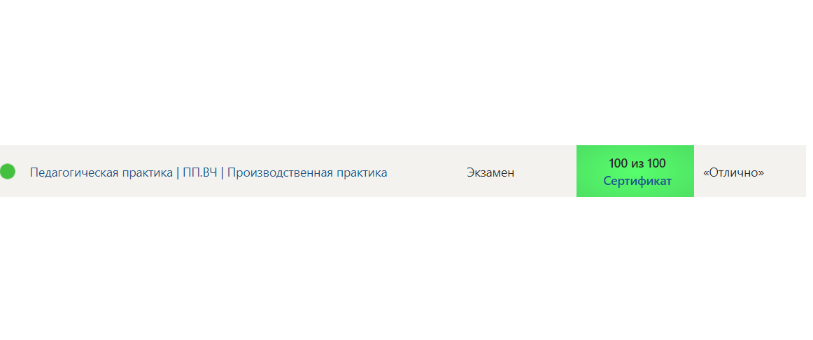 Синергия. Педагогическая практика. Бухгалтерский учет, анализ и аудит – 3 семестр — часть 1