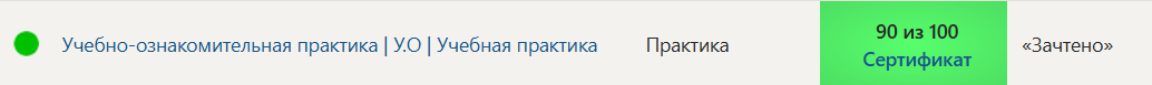 Учебно-ознакомительная практика У.О Учебная практика, 4 семестр – Синергия — часть 16